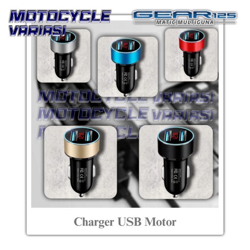 Charger Motor Yamaha Grand Filano Gear 125 Fast Charging