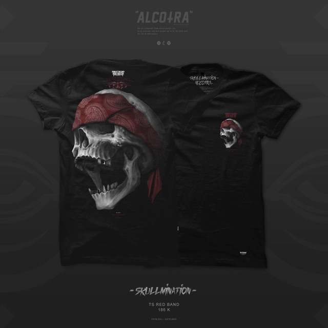 TS SKULL REDBAND