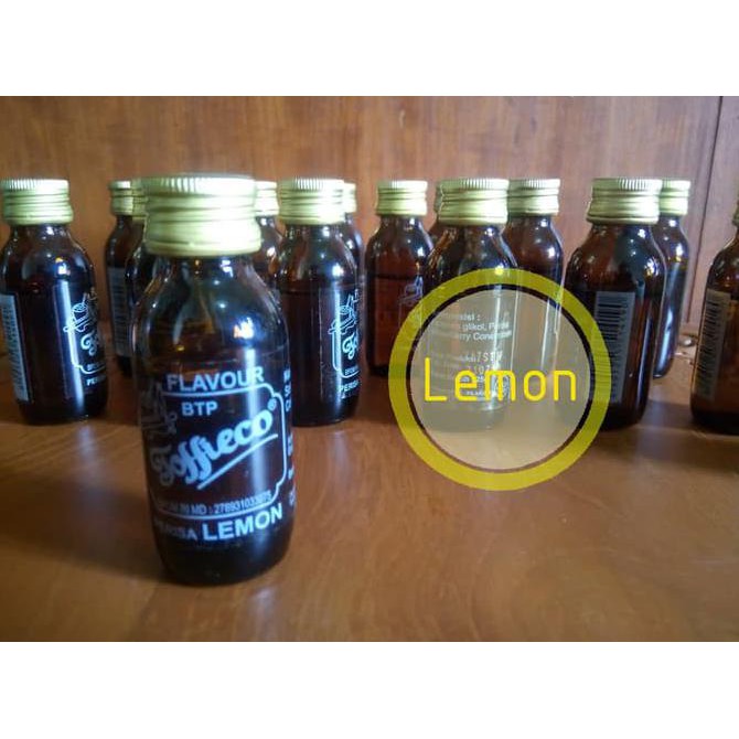 

Toko-Bahan-Kue- Perisa Toffieco Lemon 25 Gr / Esen / Esens / Pasta / Essence -Terlengkap-Termurah-