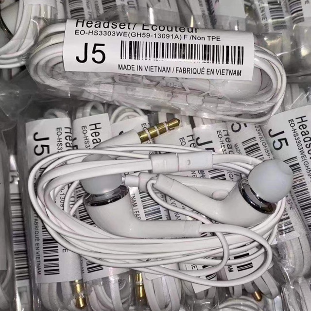 headset samsung j5 original kualitas bagus jamin bas  handsfree samsung l