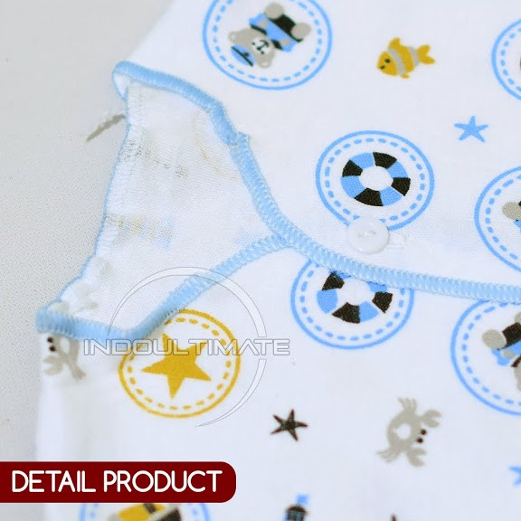 Baju Bayi DIPFY Double Knit 100% Katun tebal Pakaian Kaos Atasan bayi newborn baru lahir bc-04 bc-25