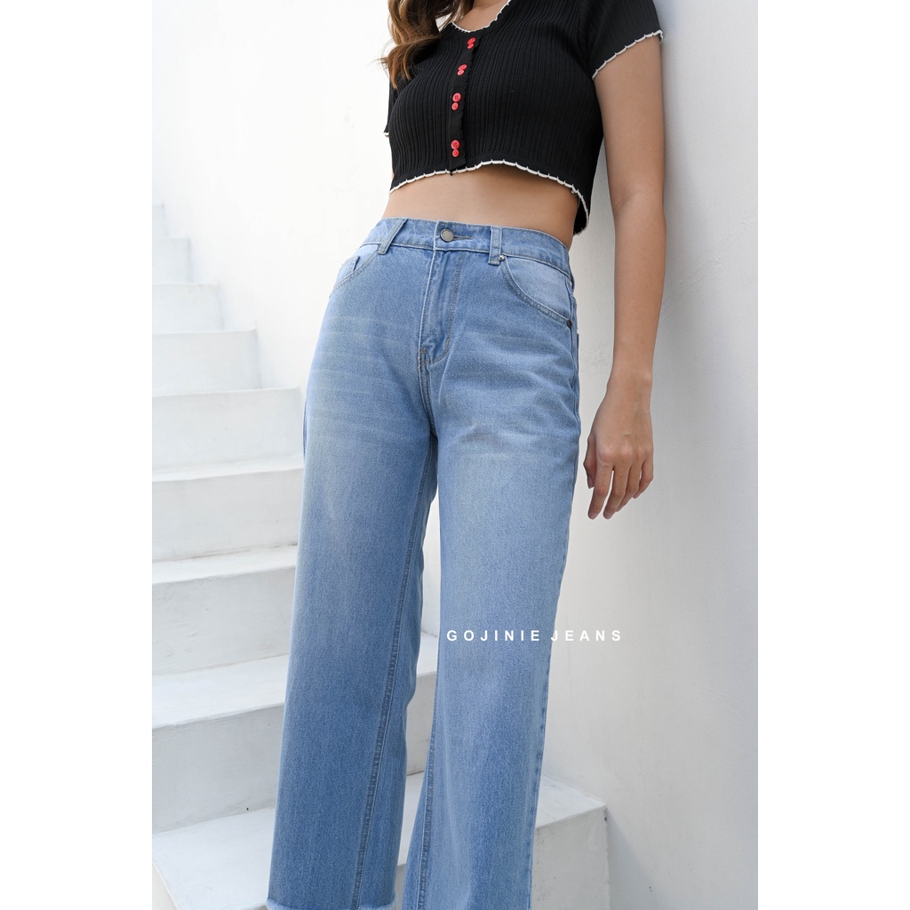 GOJINIEJEANS - Highwaist Culottes Jeans - 4098 - CULOTTES