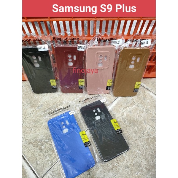 Softcase Samsung S9 Plus Silikon Casing Selicon Case Macaron Pelindung Pro Camera