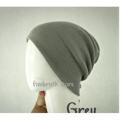 Kupluk Beanie Hat Polos Distro fashion pria dan wanita dewasa keren murah (COD) Terbaru