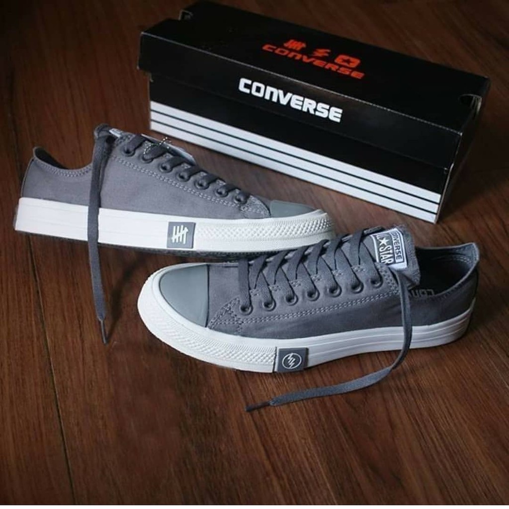 SEPATU CONVERSE GRADE ORIGINAL UNDEFEATED NAVY BIRU DONGKER IMPORT Premium Sneakers Kets Cewek Cowok