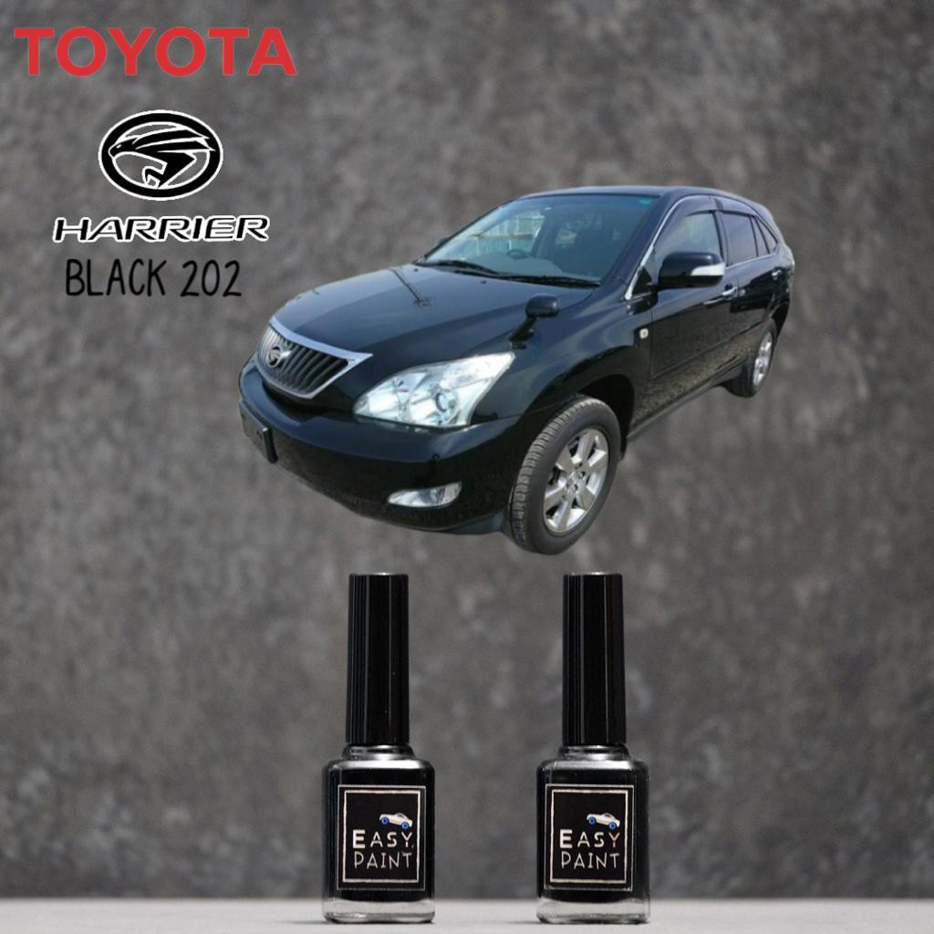 Cat Oles Black 202 Toyota Harrier Old Version Hitam Penghilang Baret