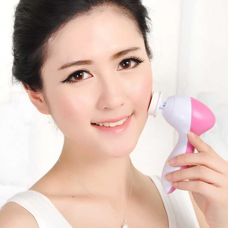 5 IN 1 Alat Pembersih Muka Wajah Elektrik Lumispa Facial Care || Perawatan - AE-8782