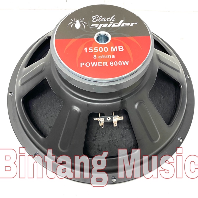 speaker komponen blackspider bs15500 original 15 inch BS 15500