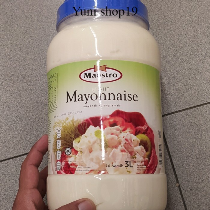 

maestro light mayonnaise 3 liter