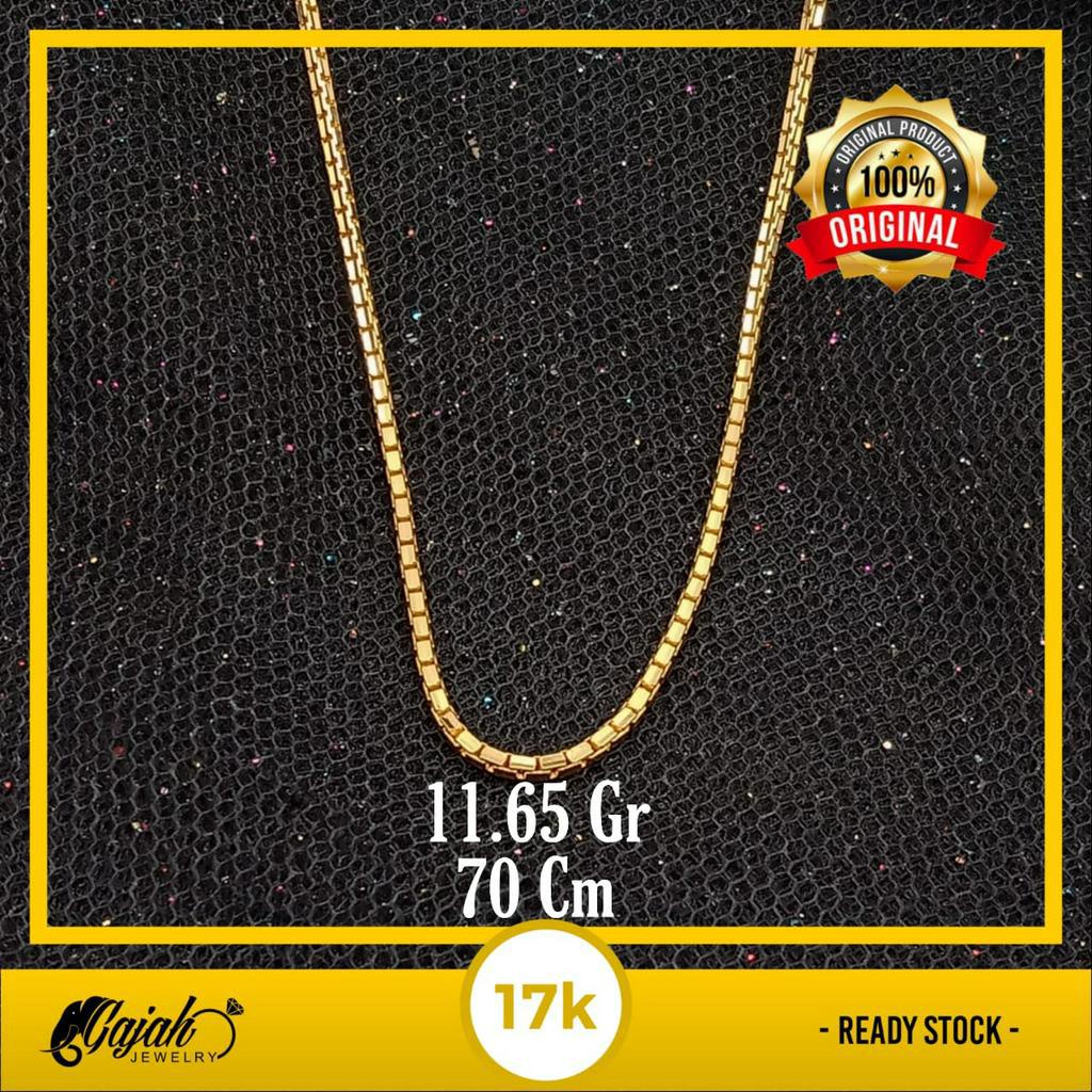 Kalung Emas Panjang 17K - 11.65 Gr Kadar 750 - 5023