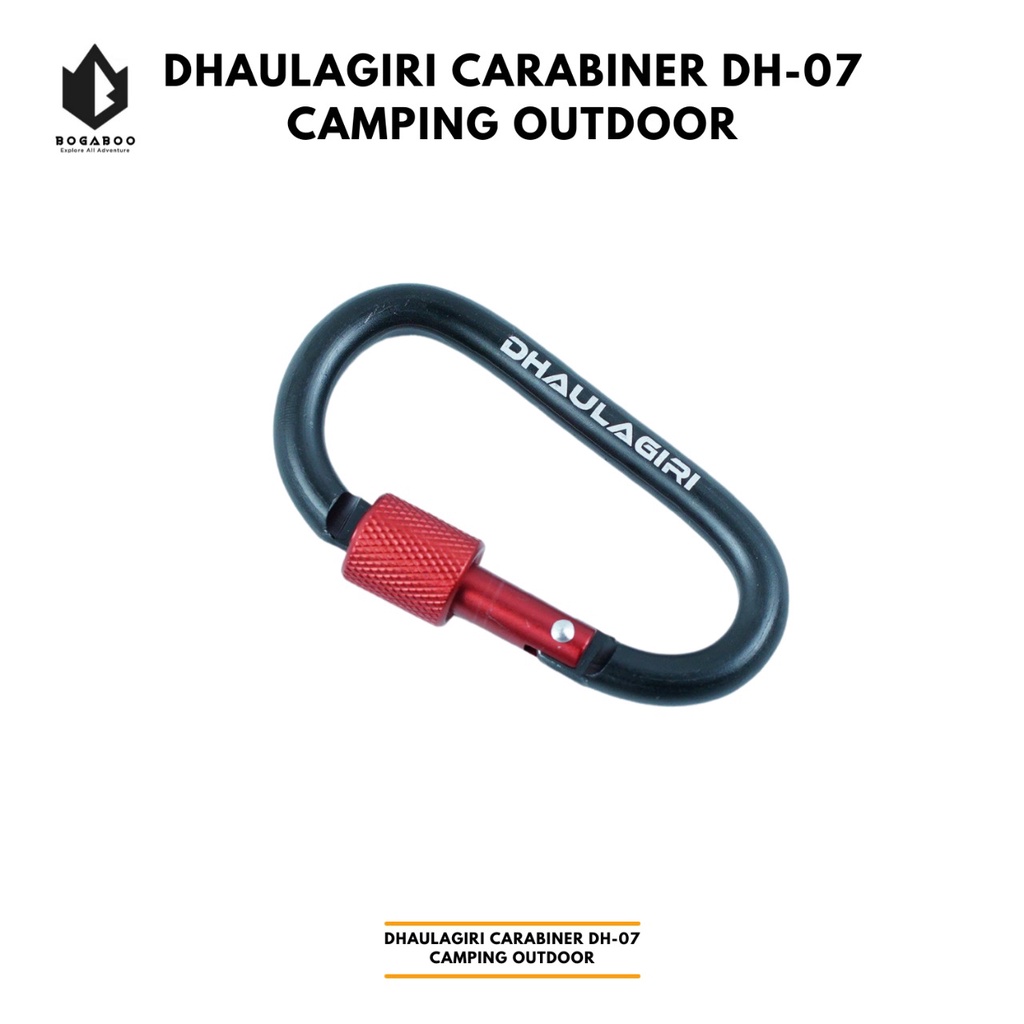 Carabiner Dhaulagiri 07 - Karabiner Quickdraw - Buckle Hanging - Accecoris  Gantungan Kunci Karabiner Dhaulagiri