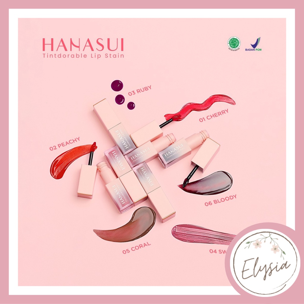 ✨ ELYSIA ✨ Hanasui Tintdorable Lip Stain/ Lip Tint