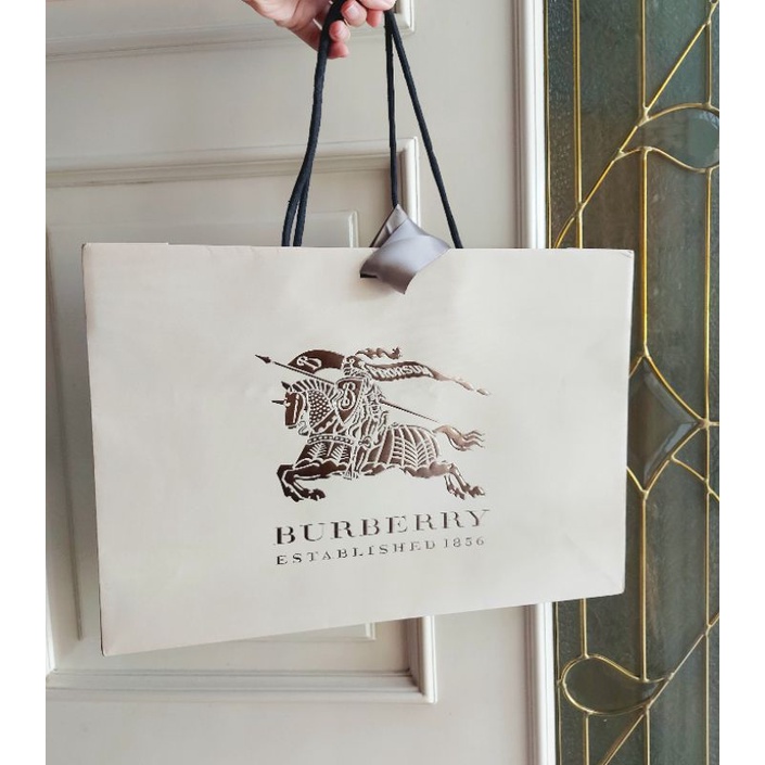 Sale Burberry Burberry Paper Shopping Bag ◎Not Folded For