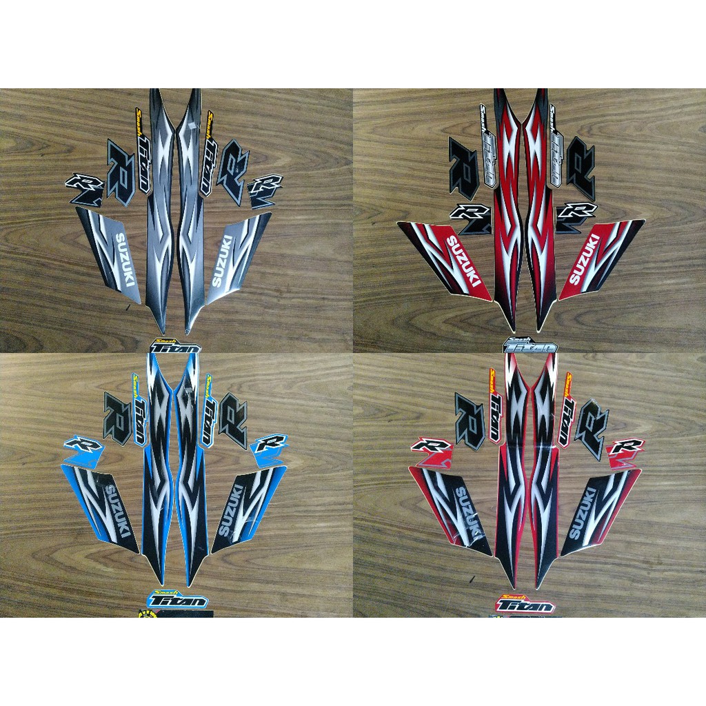 STRIPING SMASH TITAN 2009 ORIGINAL