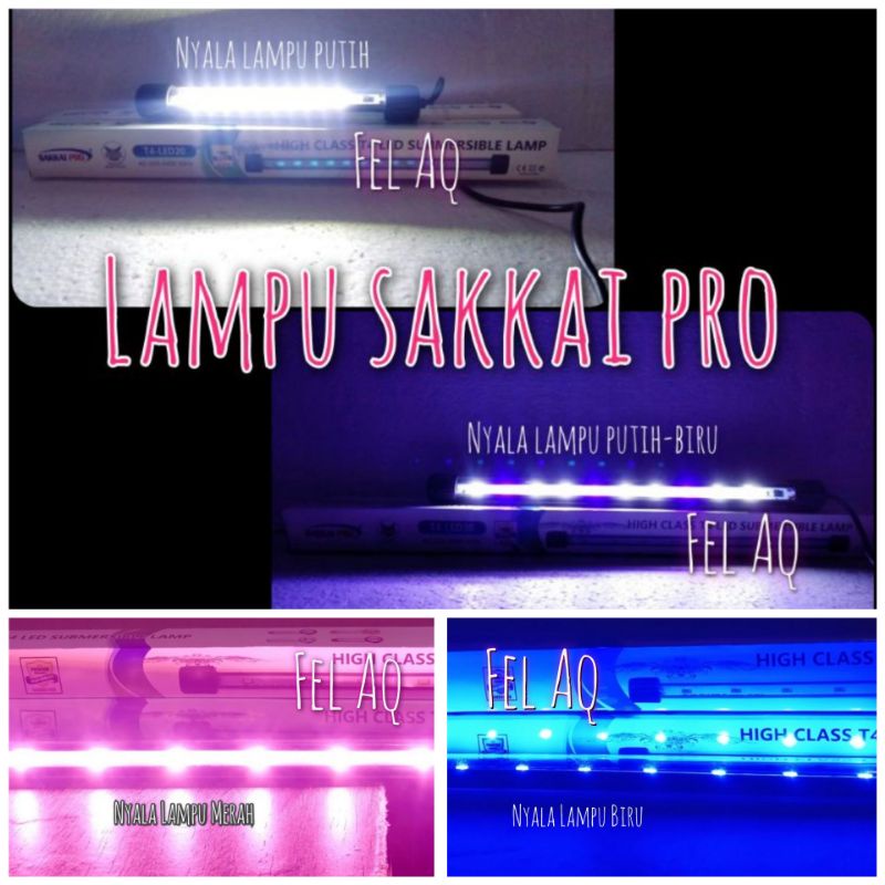 Sakkai Pro T4 50 Lampu Celup LED 7 watt Hemat Listrik Low Watt