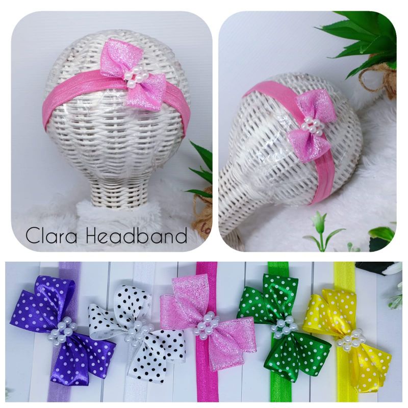 ( Newborn ) Bandana Clara mutiara