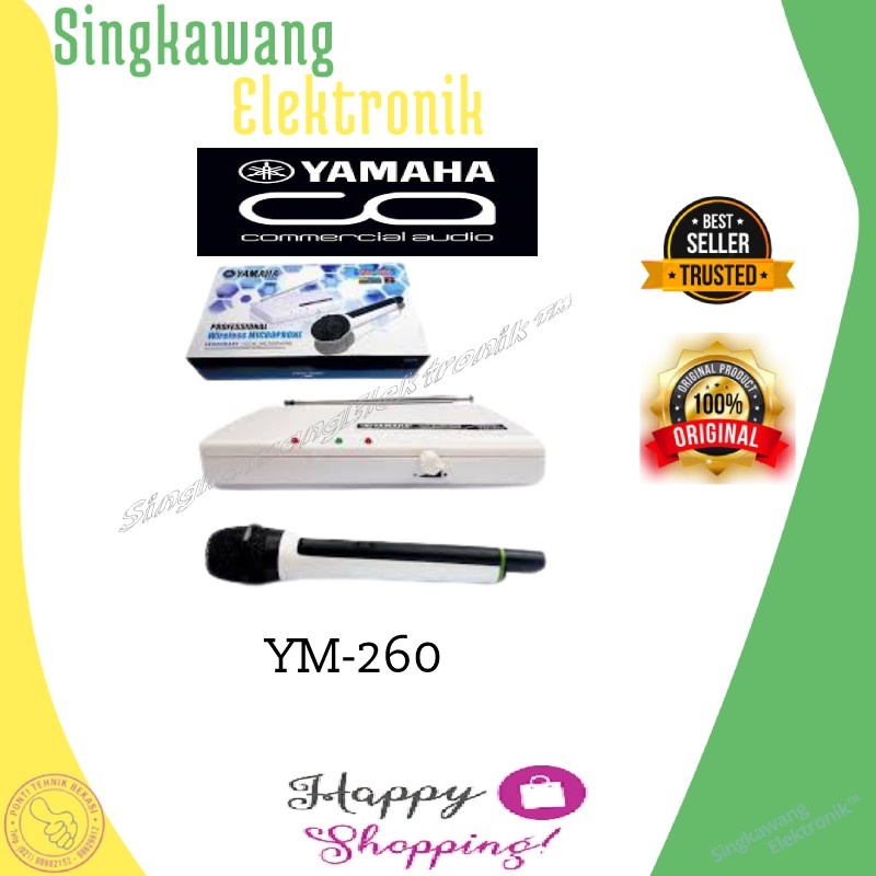 MIC- MICROPHONE YAMAHA WIRELESS YM-260