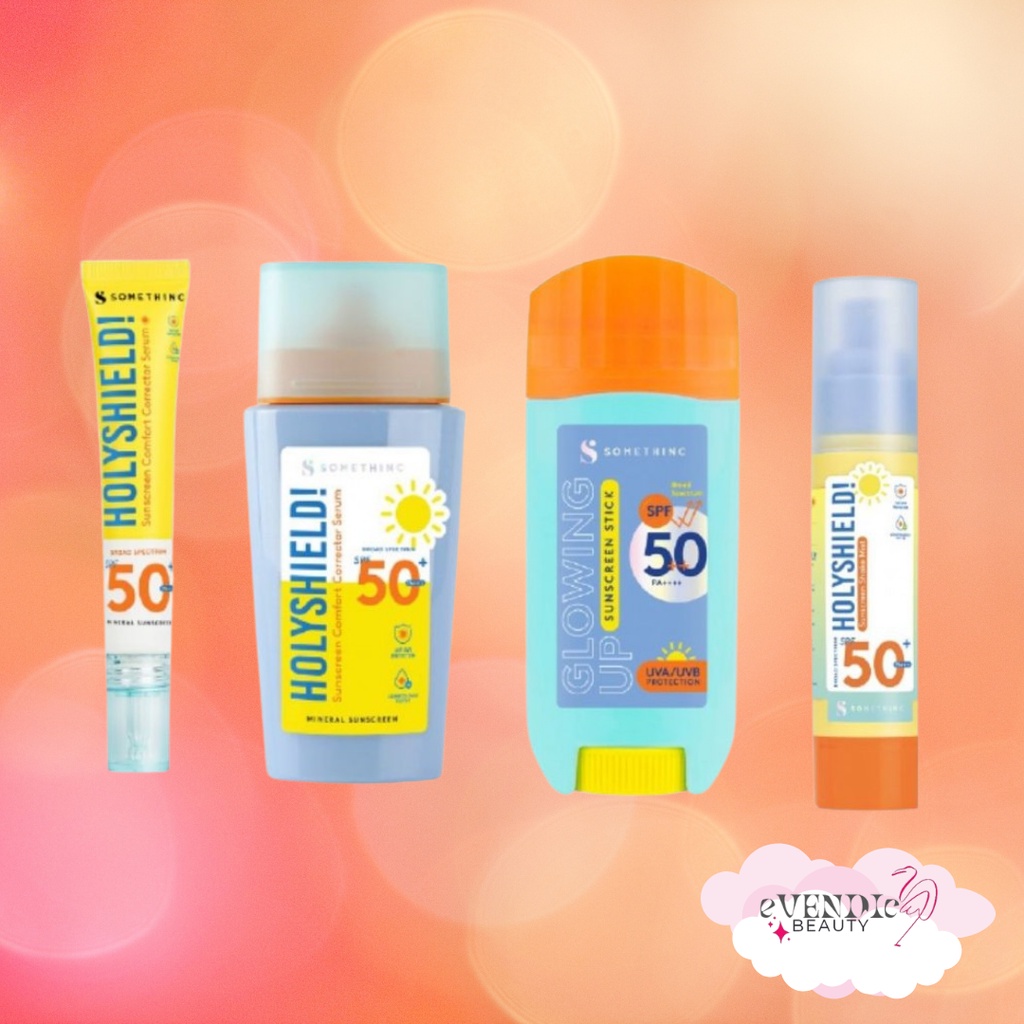 SOMETHINC Glowing Up Sunscreen Stick | Sunscreen SOMETHINC Glowing Up Sunscreen Stick SPF 50+ PA ++++ Shake Mist SPF / Comfort Corrector Serum SPF tabir surya