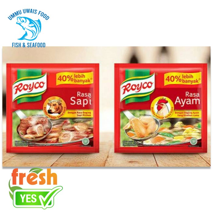 

Bumbu Kaldu Royco - Isi 12 Pcs