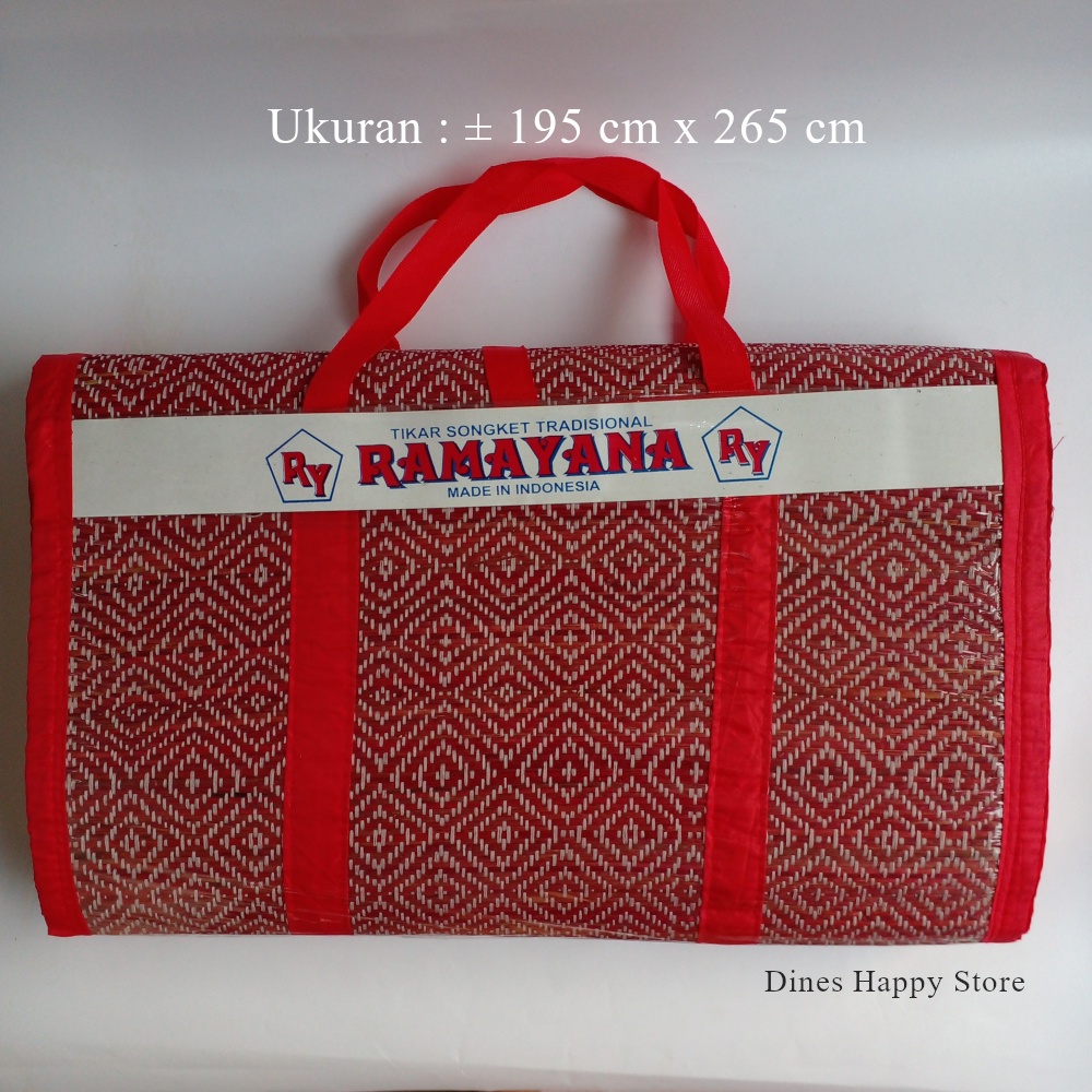 Tikar Lipat Piknik Tiker Hajatan Bahan Anyaman Mendong Tiker Lesehan Lantai Rumah Samak Santai Campi