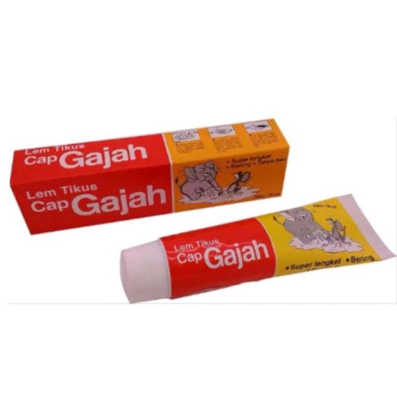 LEM TIKUS CAP GAJAH ODOL 100 GRAM