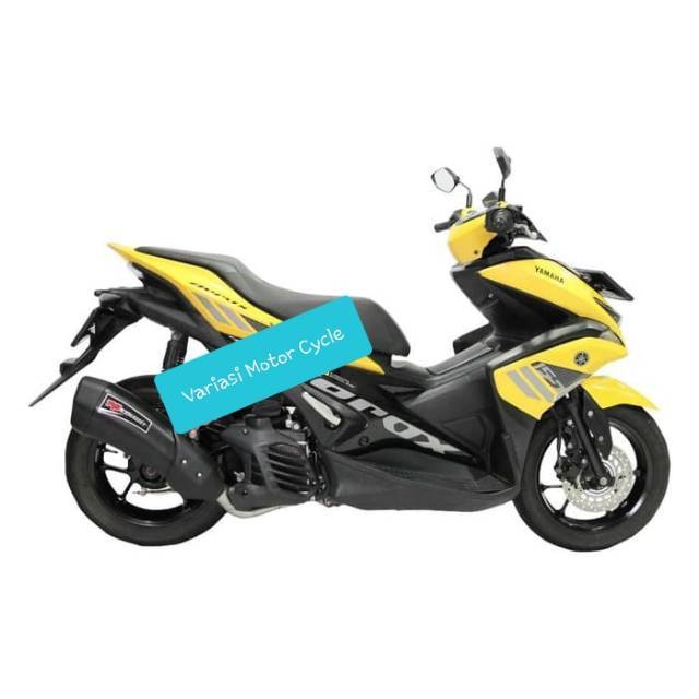 Knalpot r9 maxxi series yamaha aerox / knalpot r9 aerox  maxxi series original r9