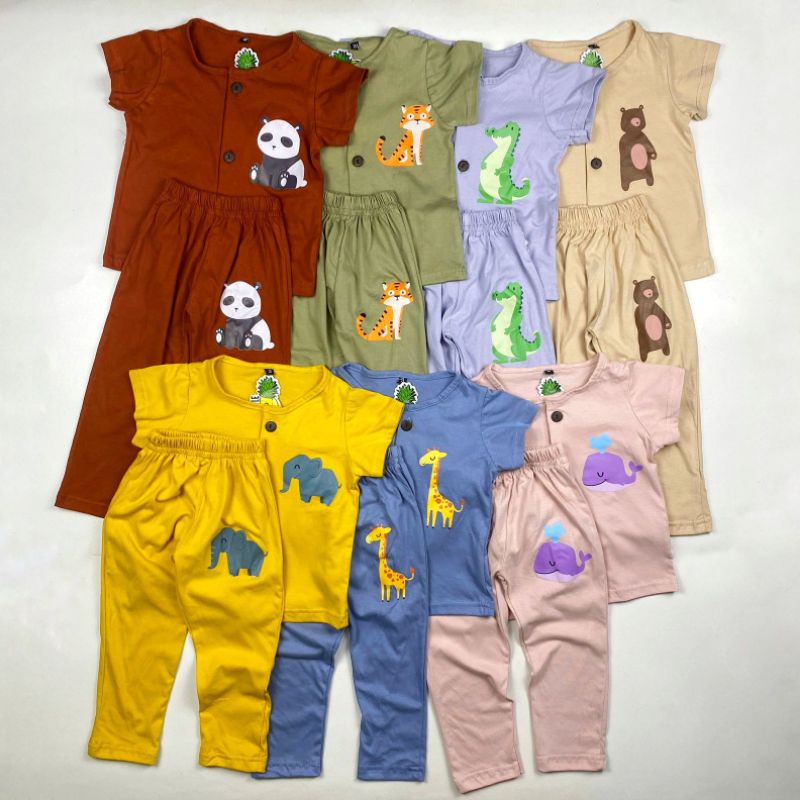 [ PS ] SETELAN PANJANG SABLON - Setelan Anak Sablon Pineapple Kids