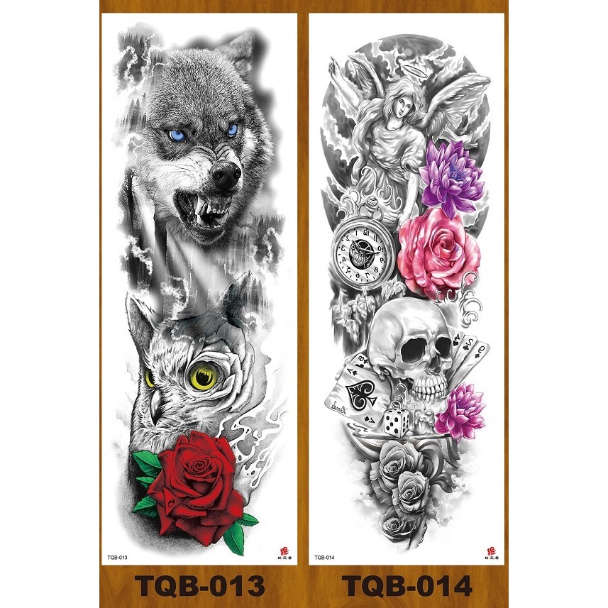 COD Tatto Temporer Full Tangan