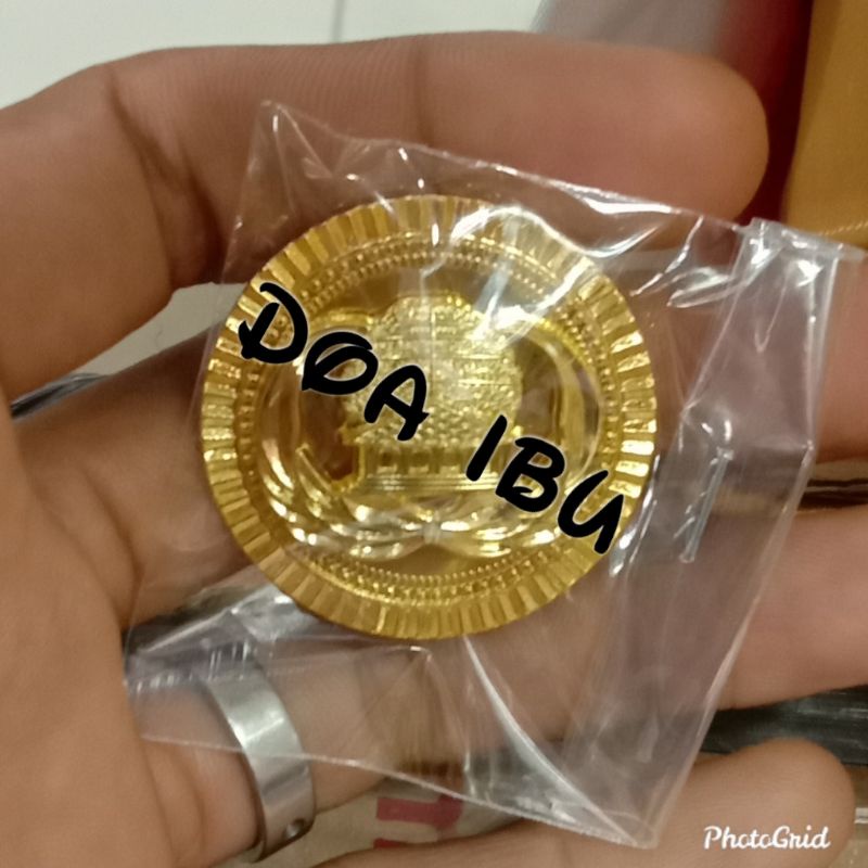 

best seller pin korpri tumpuk bulat-magnet ready stock