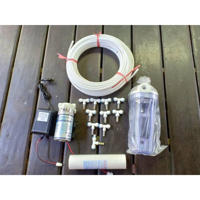 Paket Misting Nozzle Stainles + Plastik 10 Titik