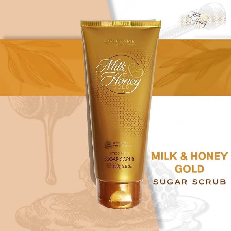 Milk &amp; Honey Gold smoothing Sugar Scrub 200ml