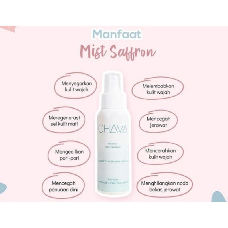 face mist saffron chava
