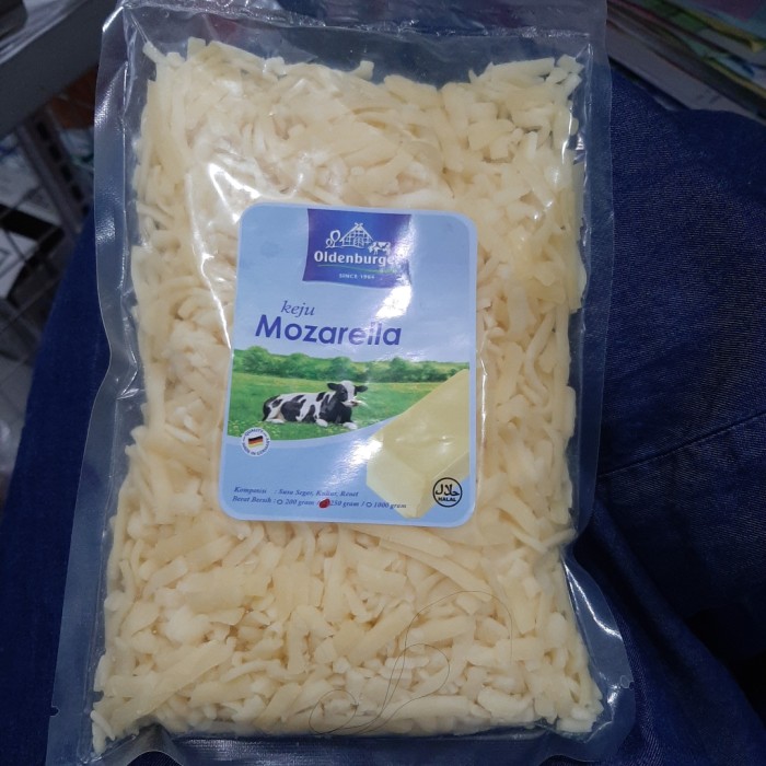 

Ready- Oldenburger Keju Mozarela Parut 250Gr, Cocok Untuk Makanan Pasta Dll