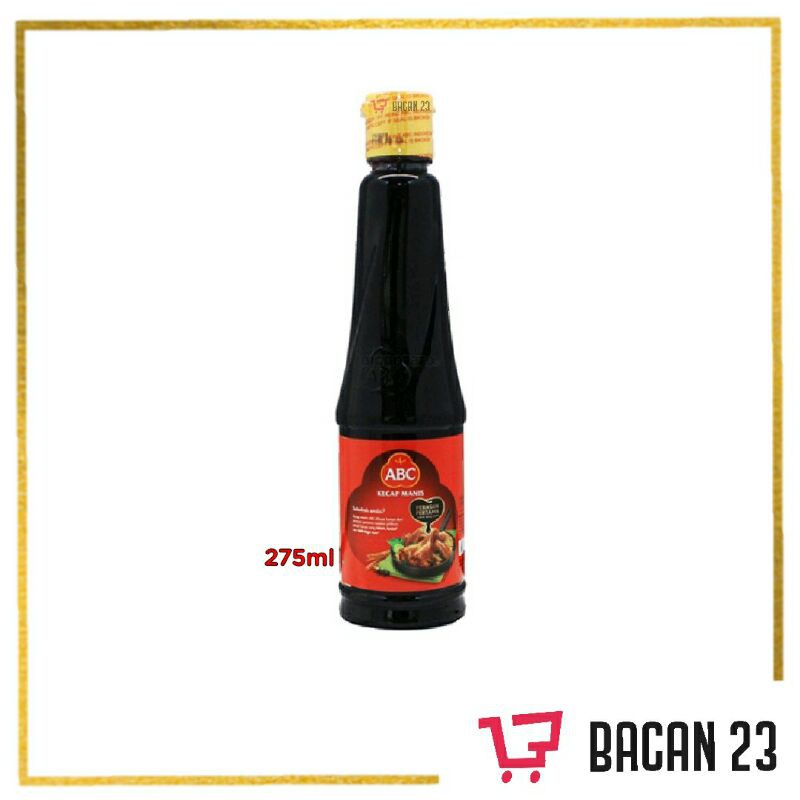 Kecap Manis ABC (275ml) / Kecap Botol / Bacan 23 - Bacan23