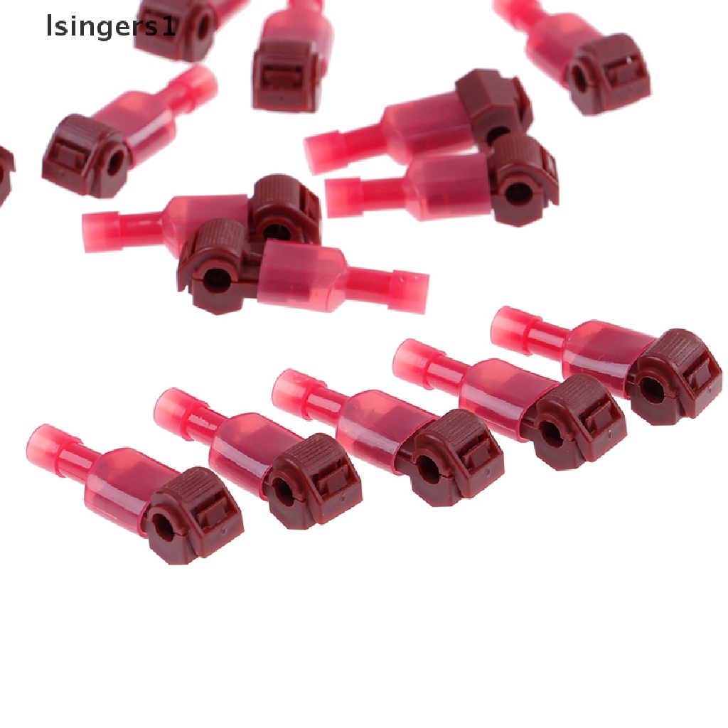 (lsingers1) 30pcs / set Konektor Kabel Terminal crimp quick splice 0.5mm - 6mm