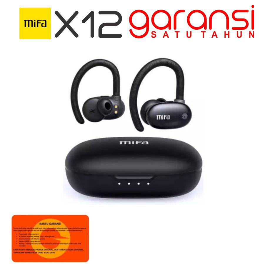 MIFA X12 TWS earbud 5.0 Wireless Earphone headset Bluetooth alt X1 X8