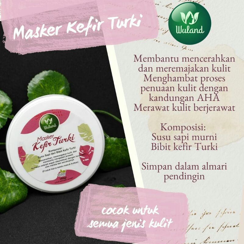 Masker Kefir Wuland