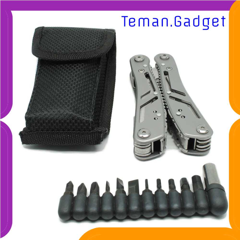 TG-IDI JEEP Multifunctional EDC Plier Survival Tool Stainless Steel - MPA22S