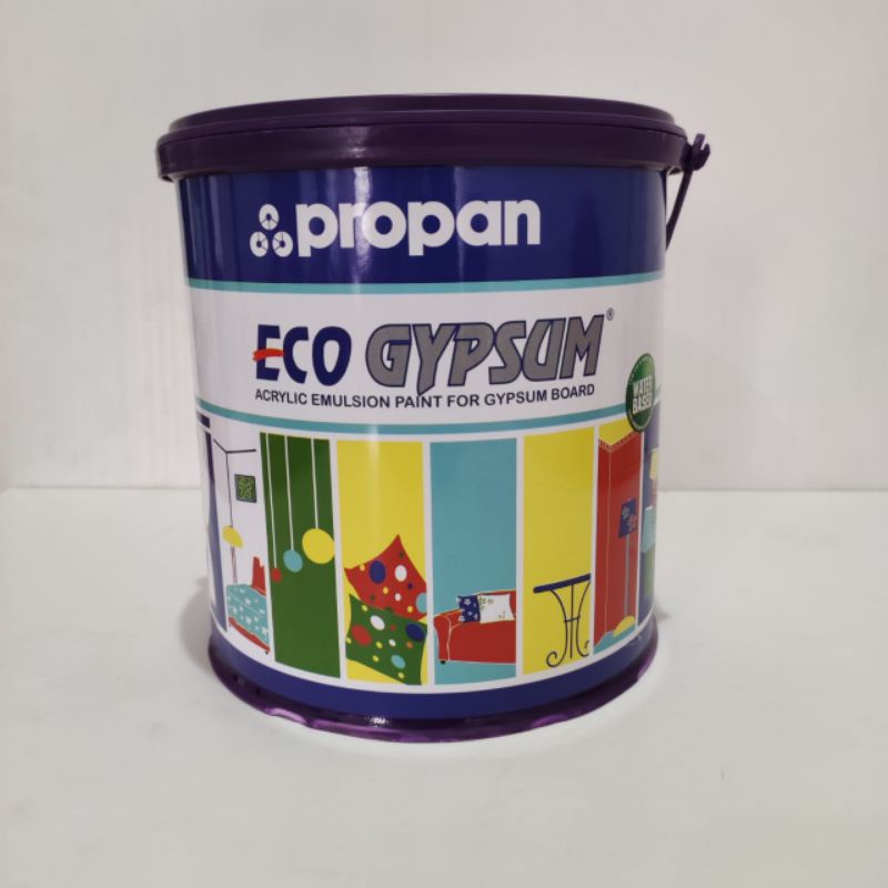Cat Gypsum / Cat Plafon / Eco Gypsum Propan 5 Kg / White Putih 4050