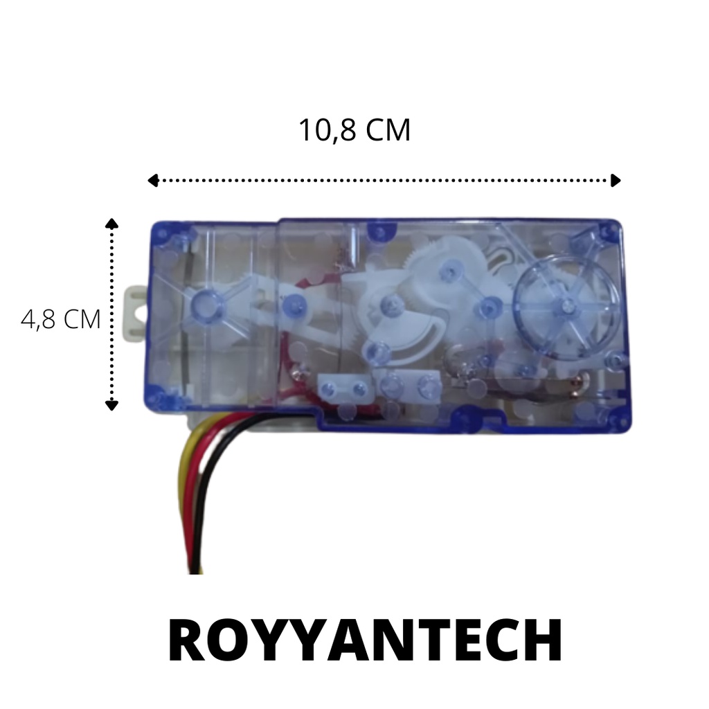 TIMER MESIN CUCI 3 KABEL 2 PUTARAN TIMER DOUBLE KNOP