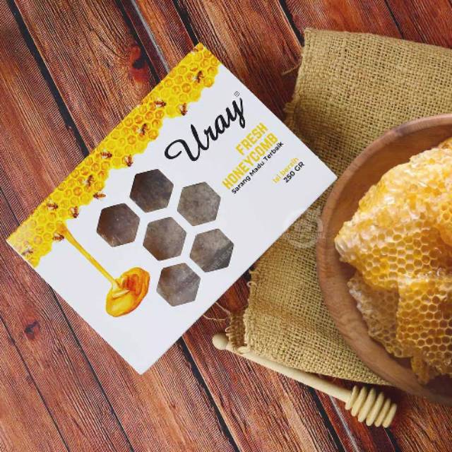 

Madu Uray Fresh Honeycomb 250 gr