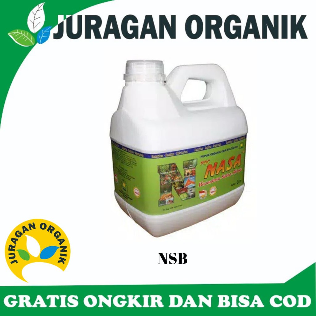 Jual Nsb Poc Nasa Kemasan Liter Pelebat Tanaman Organik Pupuk