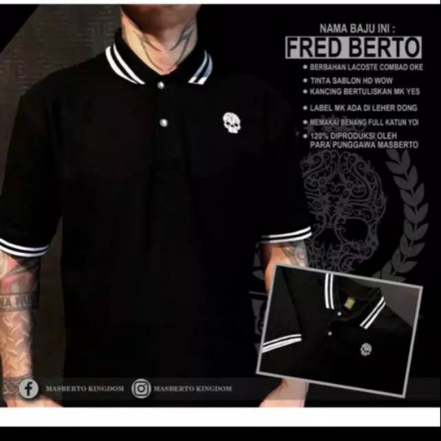 Kaos masberto kingdom polo