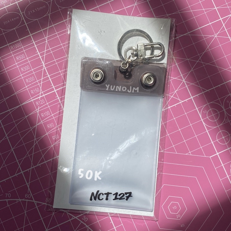 nct 127 busan exhibition keyring grey ver