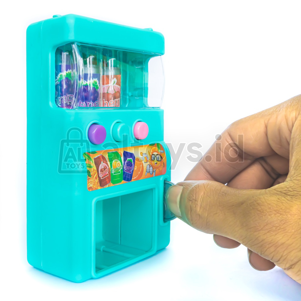 MAINAN MESIN VENDING MACHINE MAINAN MESIN MINUMAN OTOMATIS MAINAN ANAK PEREMPUAN MURAH SS1330