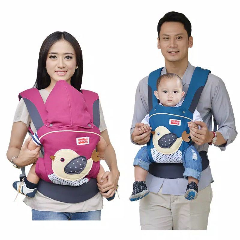 dialogue gendongan depan   hipseat  birdie m shape series