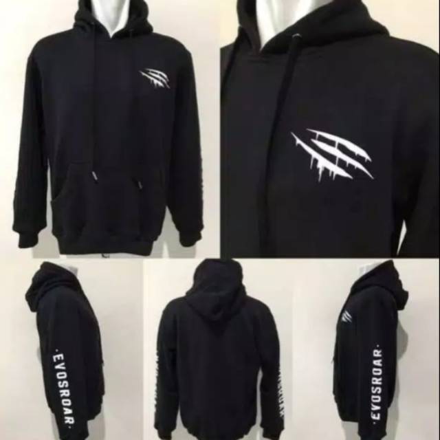 Jaket evos esport team claw oficial esport