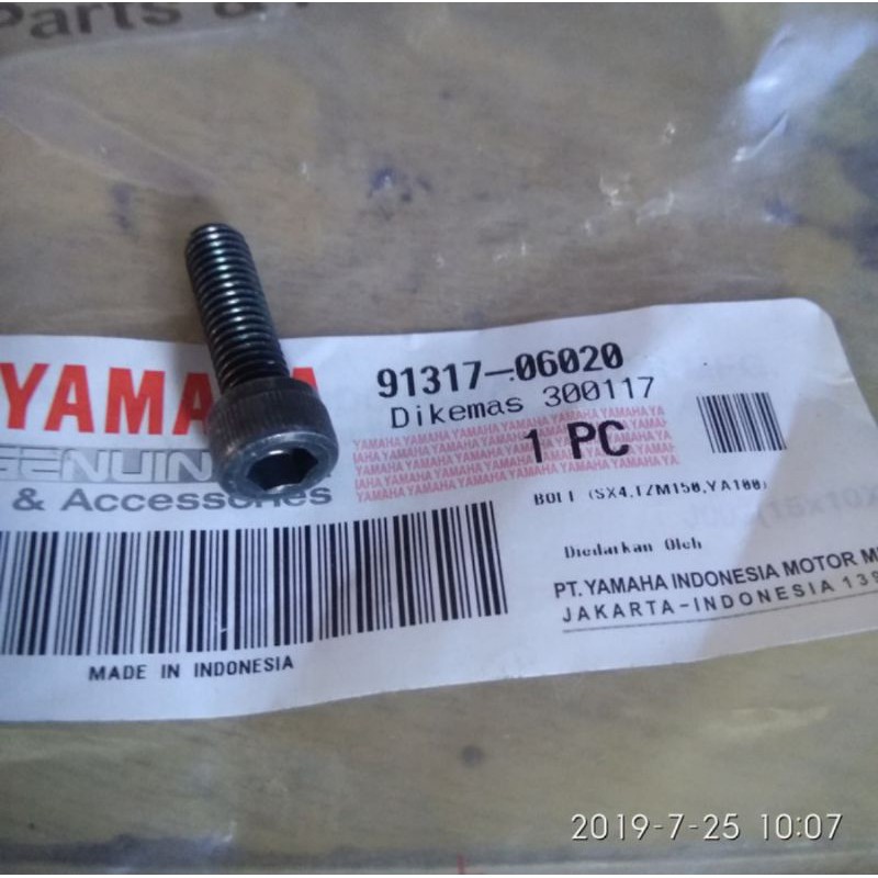 Baut Tensioner Xeon VIXION ORIGINAL YAMAHA 91317-06020