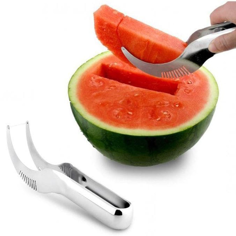 WATERMELON CUTTER SLICER PISAU PREMIUM PEMOTONG SEMANGKA STAINLESS STEEL