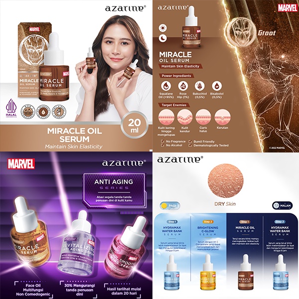 AZARINE -  MARVEL Series Serum 20ml
